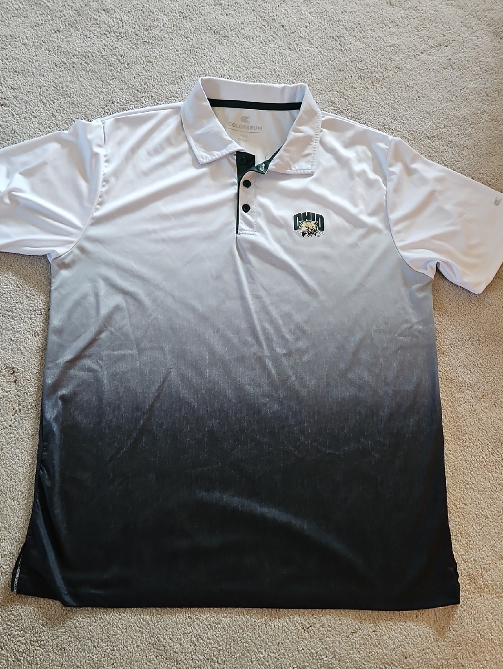 Colosseum White to Black Ombre Ohio Polo